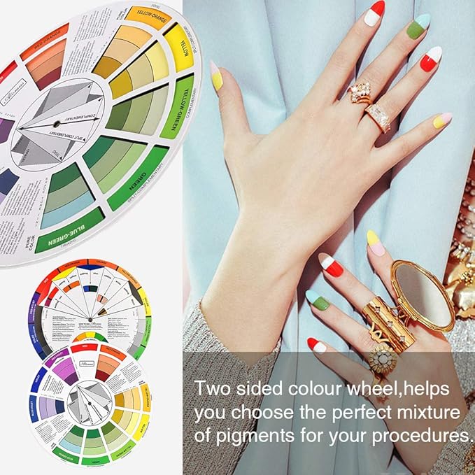 JimKing Creative Color Wheel, Paint Mixing Learning Guide, Art Class Teaching - Image 4