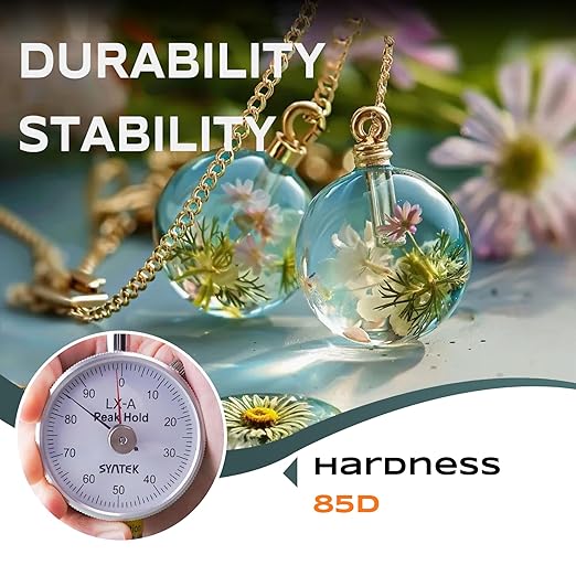 UV Resin 500g, Upgrade UV Resin Kit, Low Odor Crystal Clear Epoxy, Fast Cure - Image 5