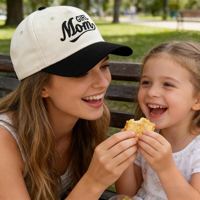 Embroidered Baseball Cap, Cotton Dad Hat, Fun & Heartfelt Stitching, Adjustable Casual Outdoor Hat for Men Women