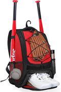 Goloni | Baseball Backpack,Baseball Bag for Adult,Softball Bat Bag with Shoes Compartment,Large Main Compartment for Helmet & accessories, Fence Hook