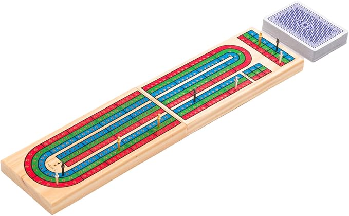 Regal Games Cribbage Board Game Set w/Storage - Image 5