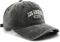 Los Angeles Hat Vintage Cotton Baseball Cap Unisex Dad Hat Sun Hat for Men and Women