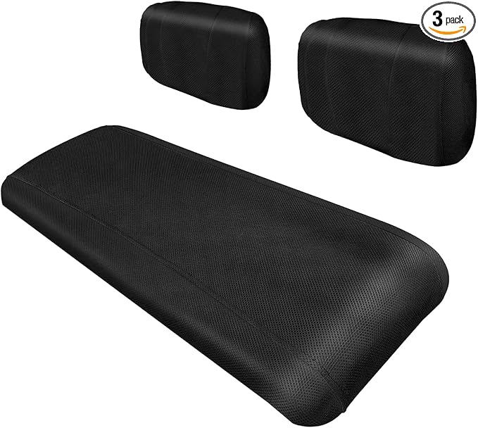 Golf Cart Seat Cover | Golf Cart Mesh Seat Cover for Yamaha G2 G9 G16 G19 G22 & Club Car DS Pre-2000, E-Z-GO Marathon Golf cart