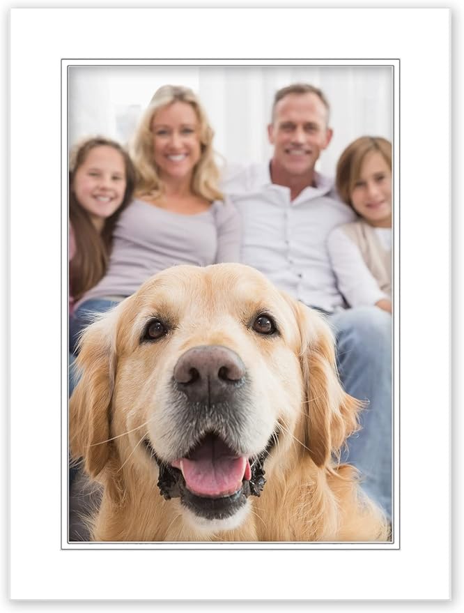 8.5x11 Mat for 5.5x8.5 Photo - Image 6