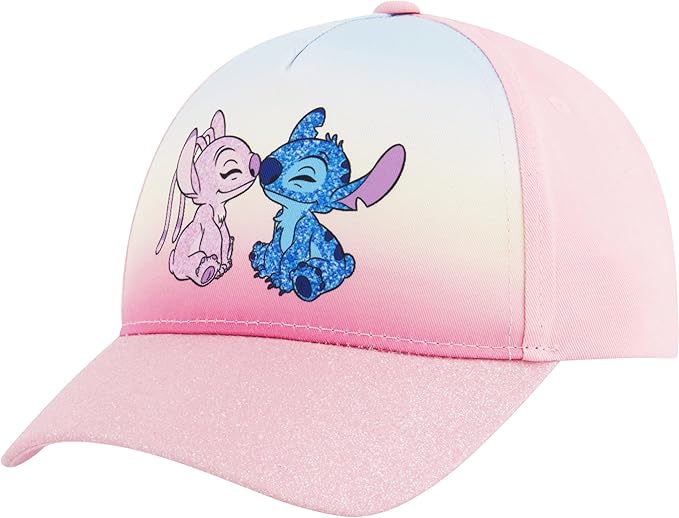 Disney Stitch Dad Hat, Adult Cotton Baseball Cap with Curved Brim