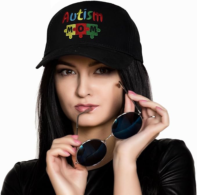 Embroidered Baseball Cap for Women Men Adjustable Baseball Hat Black Baseball Cap Trucker Hat