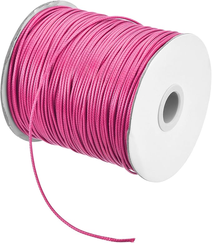 MECCANIXITY Waxed Cord 1.5mm Waxed Polyester Cord 175 Yard Wax String by MECCANIXITY