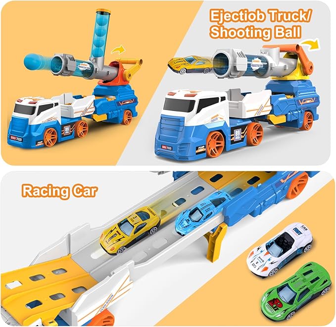 Dwi Dowellin Truck Toys for Kids, - Image 5