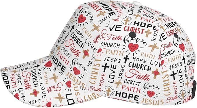 Jesus Baseball Cap Christian Trucker Hat Easter Hats Religion Snapback Cap Adjustable for Women Men