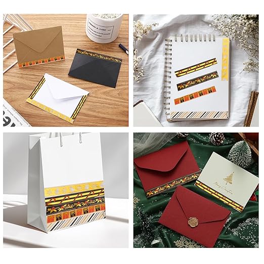 17 Rolls Christmas Washi Tape Set Holiday Washi Tape - Image 7