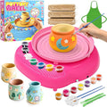 Pottery Wheel for Kids– Complete DIY Pottery Painting Kit for Ages 8-12 by Weilim