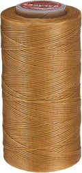 uxcell Flat Leather Sewing Waxed Thread, 270m / 295 Yards Polyester Wax String by uxcell
