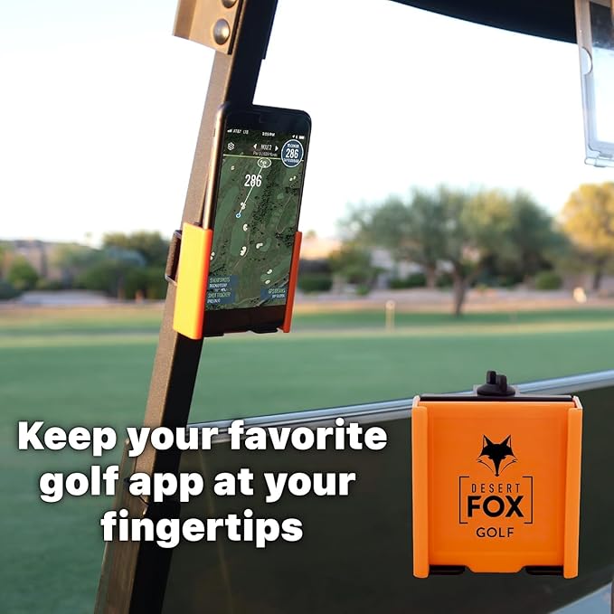 DESERT FOX GOLF - Phone Caddy - Gray