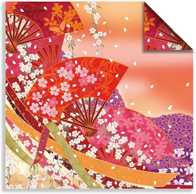 Square Origami Paper 6x6 Double Sided 50 Sheets 50 Colors 70GSM Origami Kit - Image 5