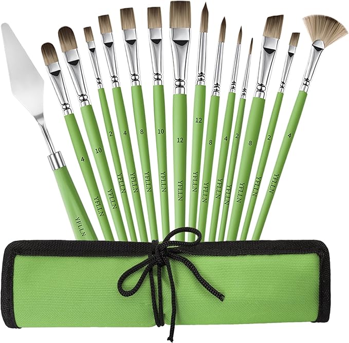 Paint Brush Set, Professional Paint Brushes by Unknown