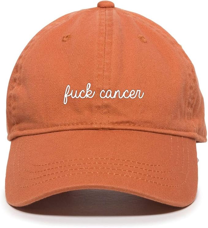 DSGN By DNA Fuck Trump Embroidered Baseball Cap Cotton Adjustable Dad Hat