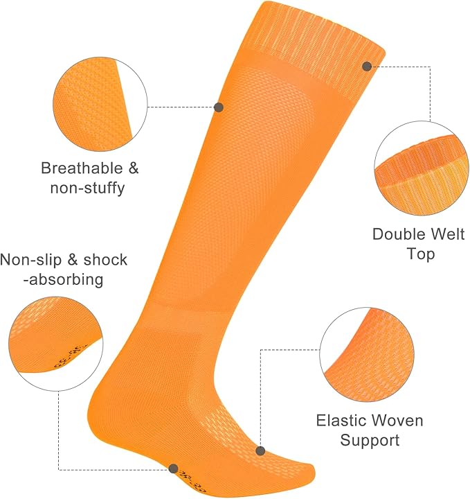 Baseball Socks and Belt Combo for Youth Adult Softball Sock Belt for Boys and Girls