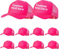 10 Pack of Blank Trucker Hat Bulk Men and Women Hats Bulk DIY Graffiti Mesh Hat Hot Stamping Hats