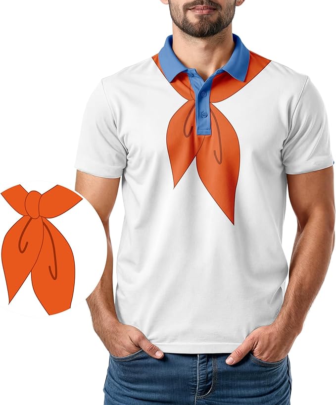 Funny Parody Golf Polo Shirt – Fun Movie Performance Quick Dry UPF Sun Protection Moisture Wicking Casual Wear Shocker Golf