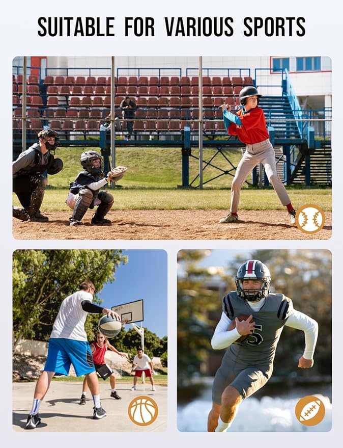 Baseball Backpack for Adult Large Capacity Softball Bat Bag with Shoe Compartment & Wet Pocket Baseball Bag with Fence Hook for 4 Bats & Equipment