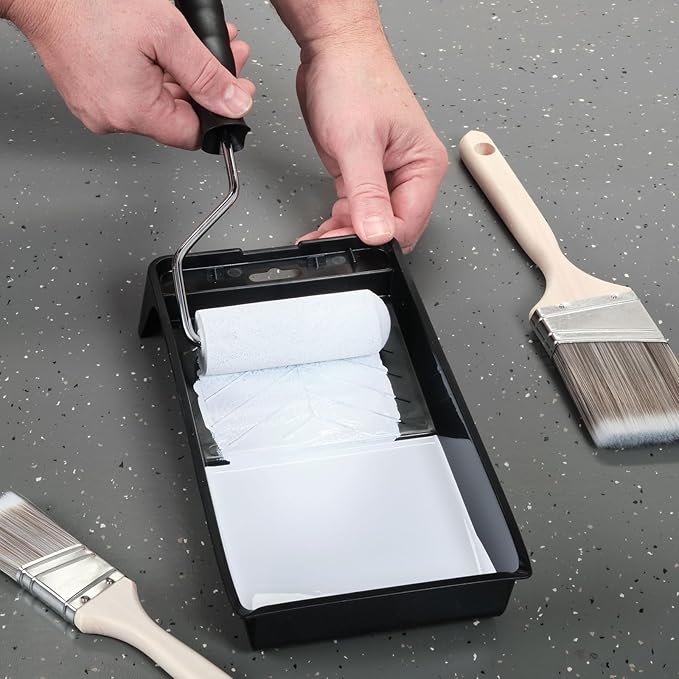 12 Pack 4 Inch Paint Tray Pans - Image 2
