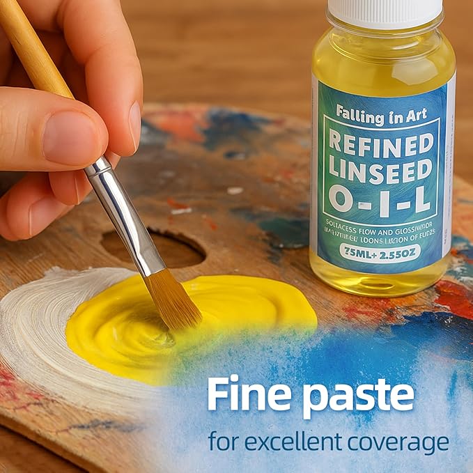 Falling in Art Refined Linseed Oil - Image 2