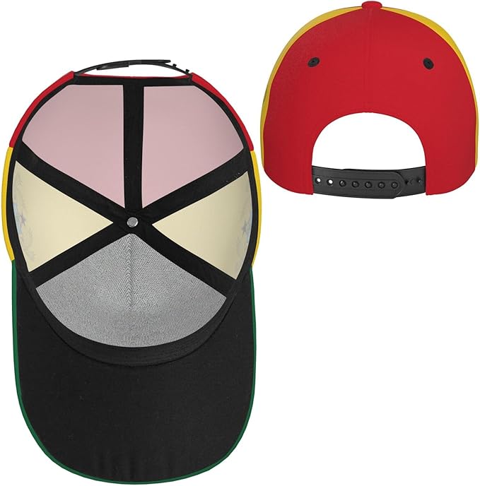 National Flags Baseball Cap for Men Women, Fashion Adjustable Sun Protection Visor Caps Trucker Hat Patriotic Caps