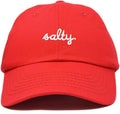 DALIX Salty Embroidered Cotton Beach Baseball Cap Adjustable Dad Hat Womens