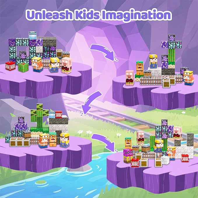 Magnetic Blocks, Stacking Magnets - Image 3