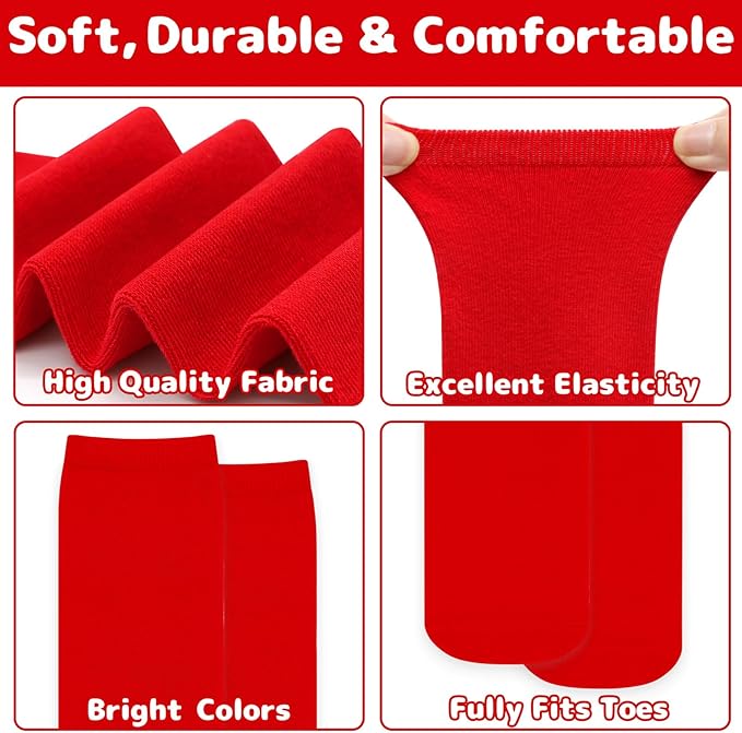 Olreco 1 Pack Toddler Kids Youth Soccer Socks Girls Boys Baseball Socks Youth Knee High Softball Football Accessories Cotton