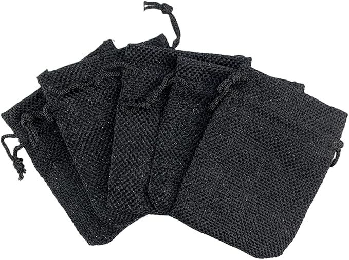 Palmhomee Pack of 25 Burlap Gift Bags - Image 4