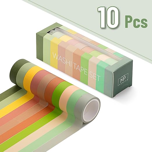 Mr. Pen Decorative Tape Set, 10 Pack - Image 2