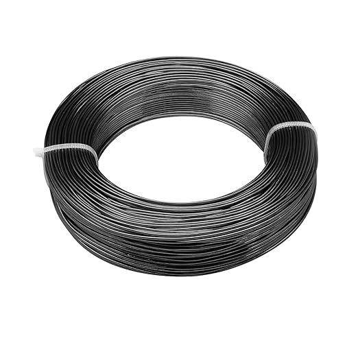 Aluminum Wire, 100 Feet 12 Gauge Bendable Anodized Metal Wire by YuxingK