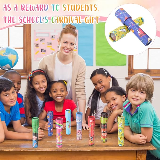15 Pcs Classic Kaleidoscopes Kids Birthday Party Favor Old Fashioned Vintage - Image 7