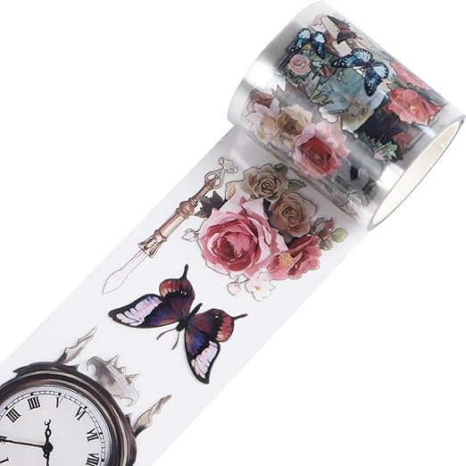 Vintage Flower PET Tape - Image 2