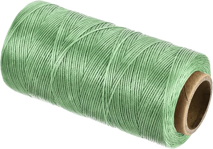 MECCANIXITY Waxed Thread, 197 Yard 1mm 210D Flat Wax Thread Polyester Waxed by MECCANIXITY