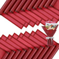 FUHITIM 20 Sheets Flower Wrapping Paper by FUHITIM