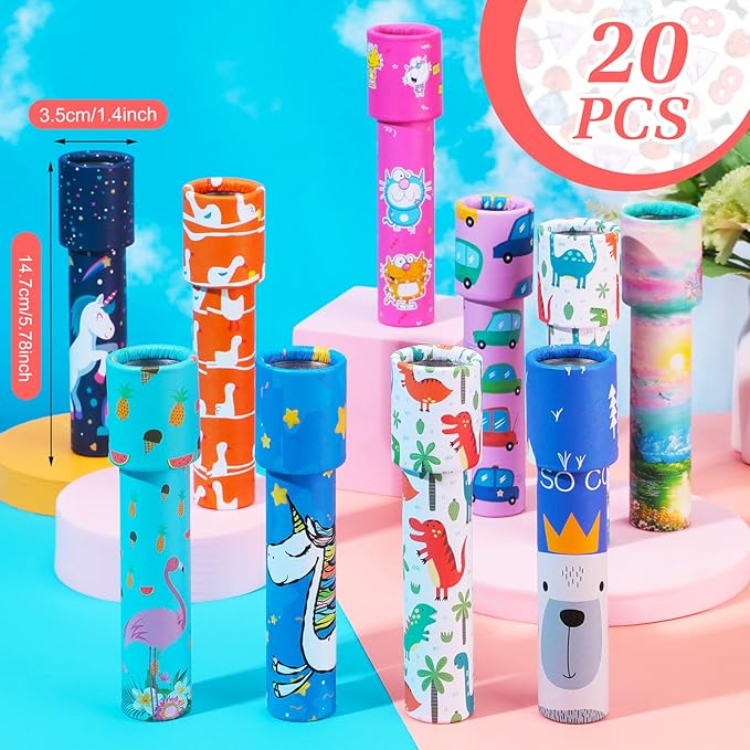 Chivao 20 Pcs Classic Kaleidoscopes Educational Toys - Image 2