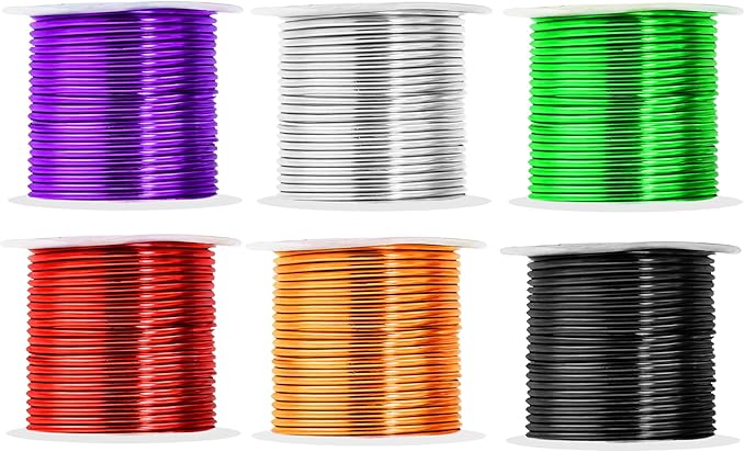 Mandala Crafts 13 Gauge Anodized Aluminum Craft Wire by MandalaCrafts