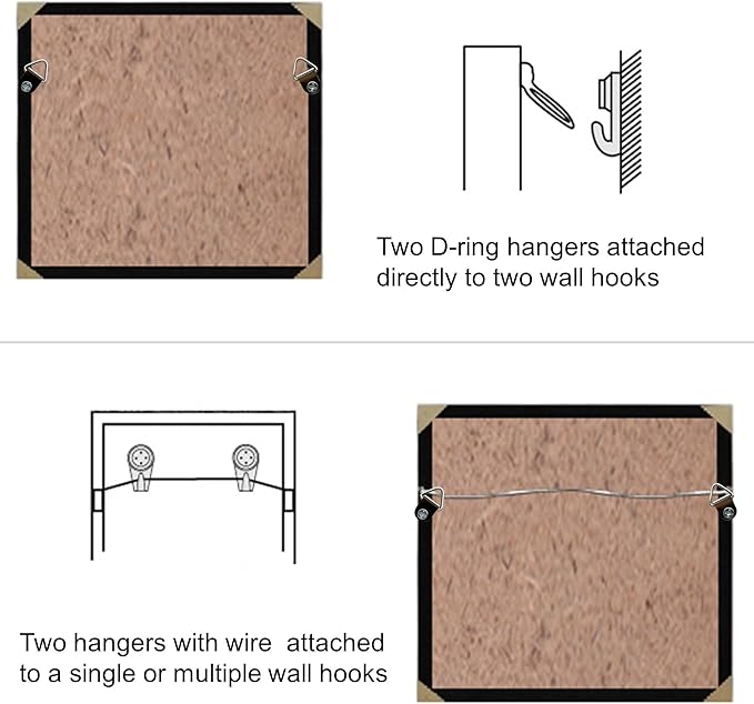 Silver Triangle Ring Picture Hangers - Image 7