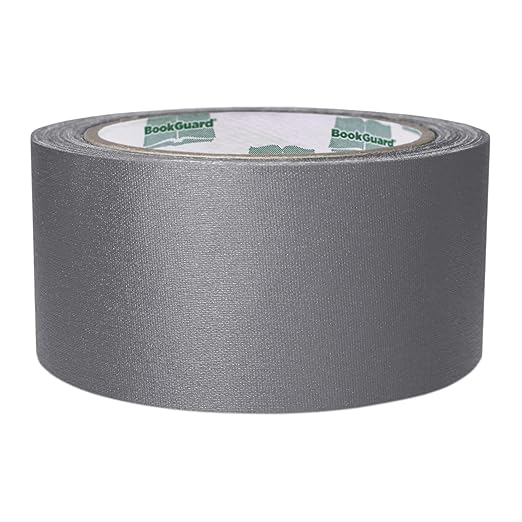 BookGuard 2 inch Premium Bookbinding Repair Cloth Tape, 15 Yard Roll by ChromaLabel