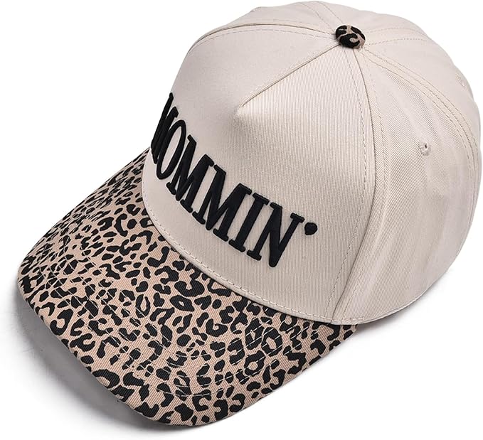Mommin Trucker Hat,Vintage Two-Tone Women's Baseball Cap with Mama Hat Mothers Day Great Gifts for Mom Wife Stepmom