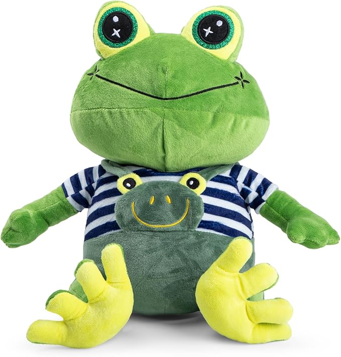 Animal Style Golf Driver Headcover, Green Frog Golf Club Head Covers for 1 Wood 460cc, 450cc fits for All Brand Gifts for Golfer