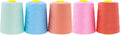 Mandala Crafts 5 Pack of Serger Threads Cones Spools by MandalaCrafts