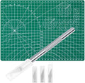 Anezus Craft Knife Precision Cutter and Self Healing Cutting Craft Mat Hobby by anezus
