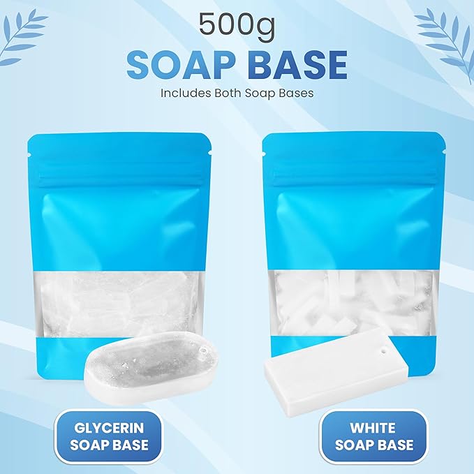 ZMSIB Soap Making Kit with 900ml Stainless Steel Melting Pot | All-in-One DIY - Image 9