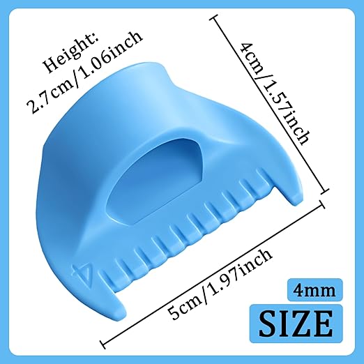 1 PCS 4mm Edge Lock Seam Guide, Mini Sewing Finger Ruler - Image 2