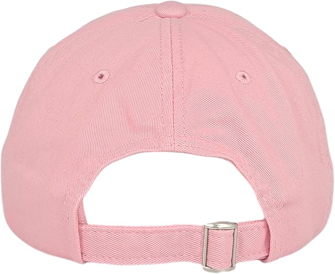 Classic Dad Hat Cotton, Low-Profile Plain Baseball Cap, Adjustable, Breathable and Packable