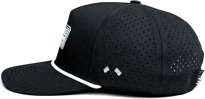BRIMZ Outdoor Performance Hat - Water & Sweat Resistant Hats - Breathable & Moisture-Wicking Snapback