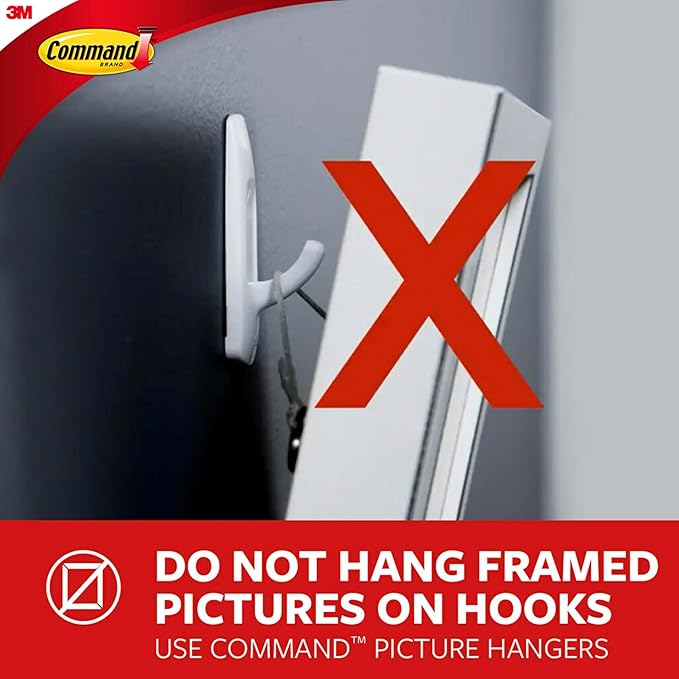 Command 5 lb Universal Picture Hanger, 1 Frame Hanger, 2 Command Strips and 2 - Image 8
